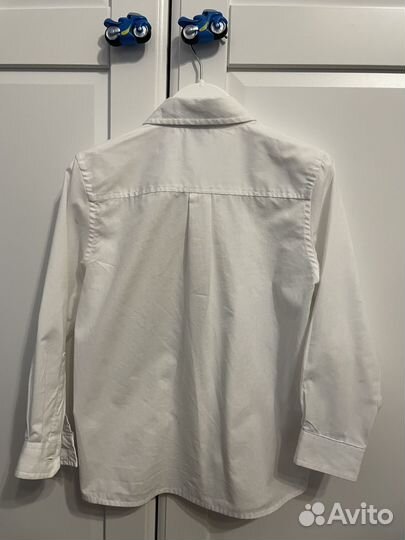 Рубашки белые 104-110