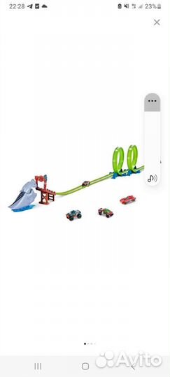 Автотрек Zuru акула