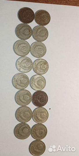 Монета СССР 15 копеек