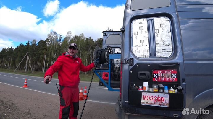 Очистка промывка труб канализации удаление засора