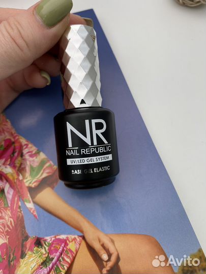 Гель-лак, база, топ, гель