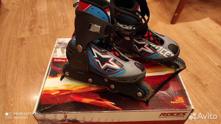 Коньки роликовые