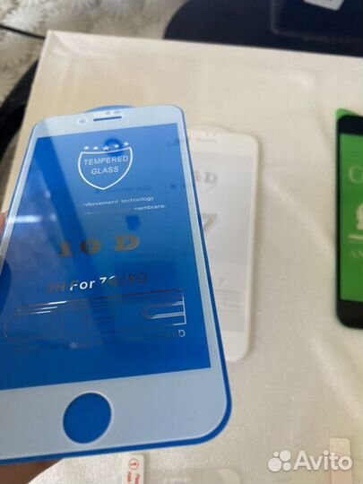 Защитное стекло 10 D iPhone 7/8 ; new SE