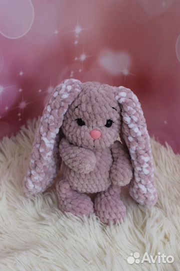 Вязанные игрушки маленькие, мишки, зайки