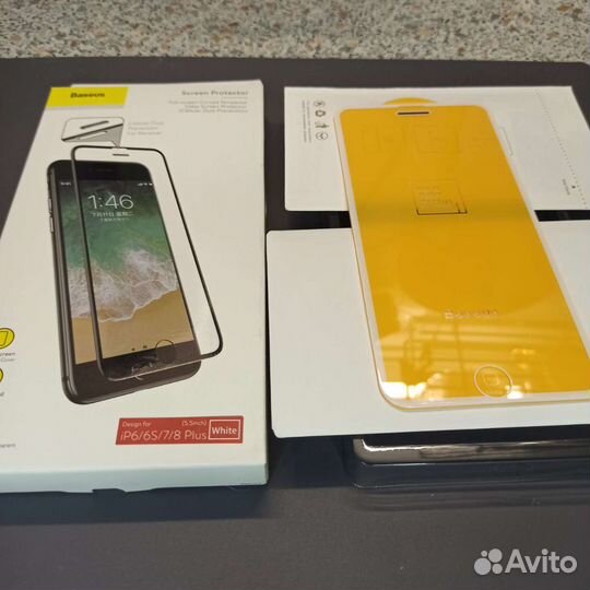 Защитное Стекло для Айфон 6, 6s, 7, 8 (plus)