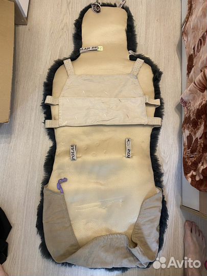 Меховые накидки из овчины на сиденье