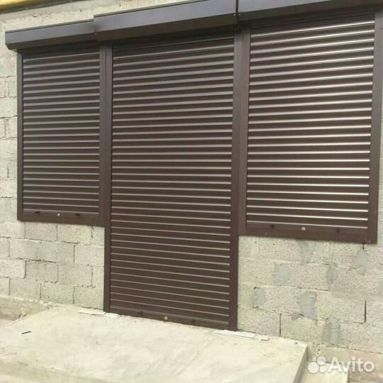 Рольставни алютех для дверей Алютех 970х2000мм