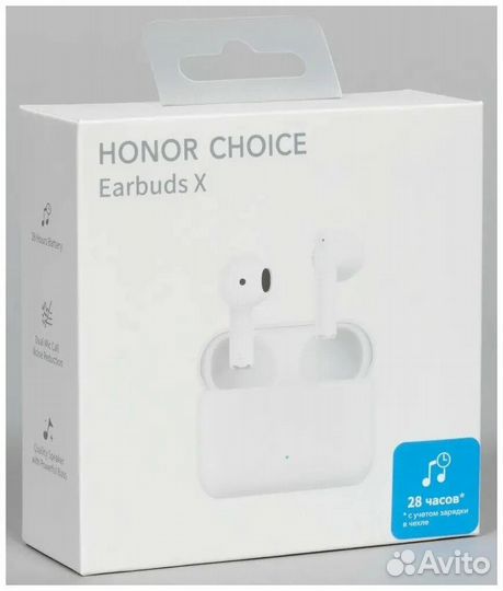 Наушники honor choice earbuds x5 новые гарантия