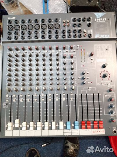 Микшерный пульт soundcraft spirit 8fx