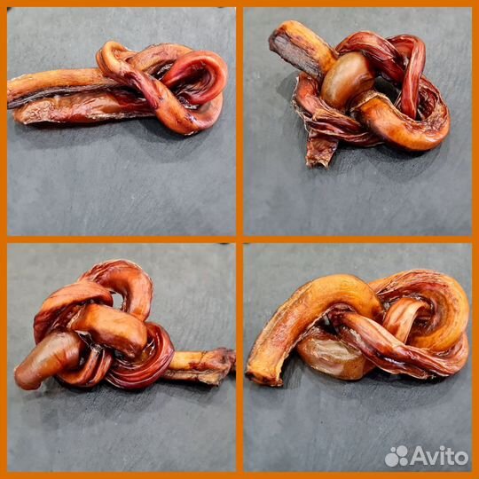 Бычий Корень сушеный Лакомство для собак Вкусняшка