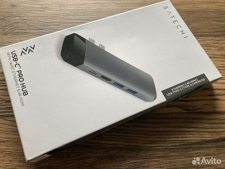 Satechi Pro Hub type-c ethernet для Mac book