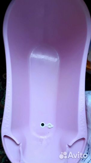 Ванночка для купания с горкой