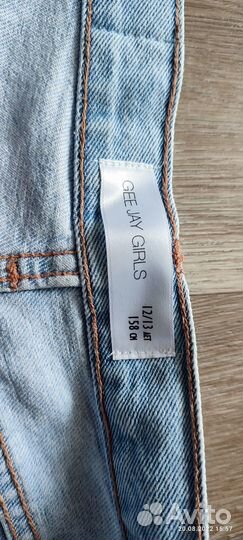 Джинсовые шорты для девочки 158