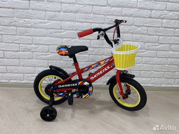 Детский велосипед новый 12 дюймов