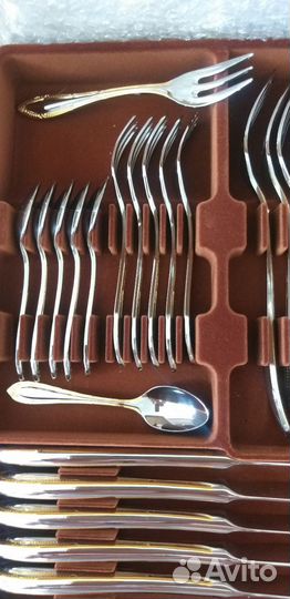 Набор столовых приборов новый 36предметоа