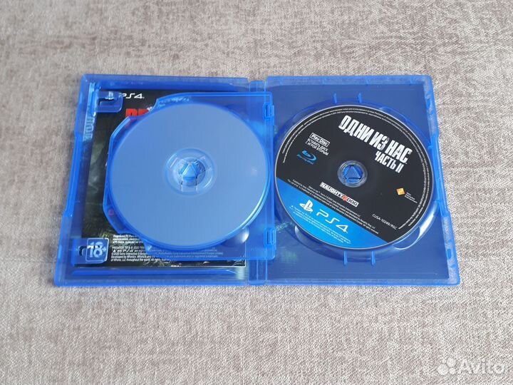 Одни из нас 2 ps4 диск