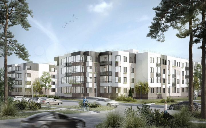 2-к. квартира, 65 м², 3/4 эт.