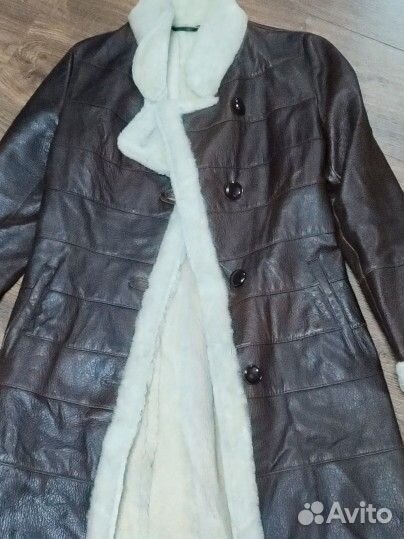 Дубленка натуральная женская 42 44