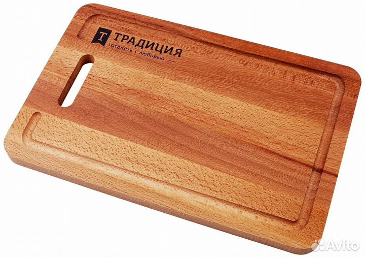 Доска разделочная Традиция 01 - 1т 32*21*1,6 см бу