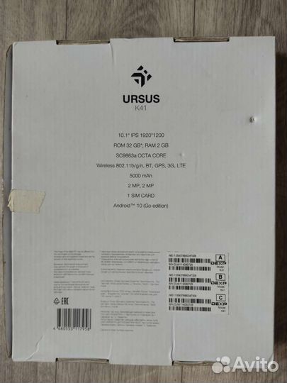 Планшет utsus k41