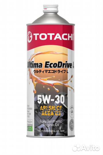 Totachi Ultima EcoDrive L 5W30 (1L) масло мотор