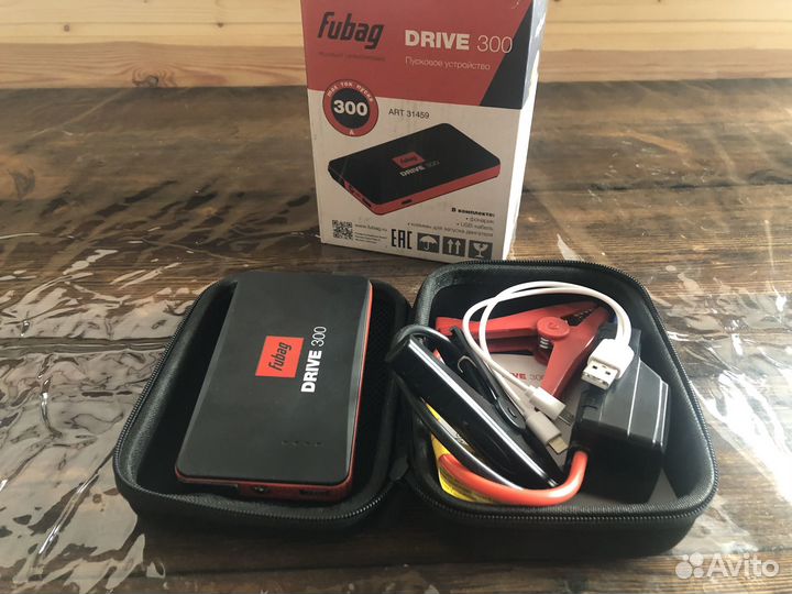 Пускозарядное устройство Fubag drive 300
