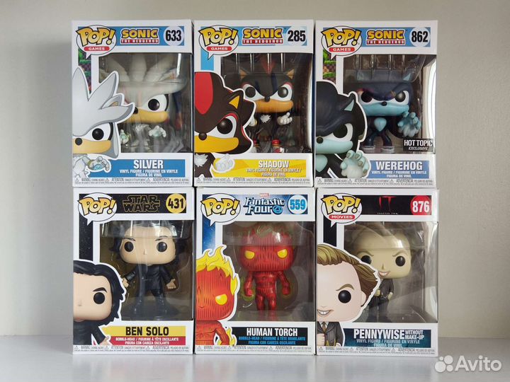 Funko Pop фигурки игрушки