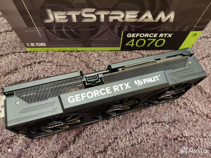 Palit RTX 4070 12gb на гарантии Днс