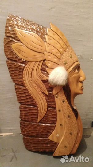 Пано деревянное