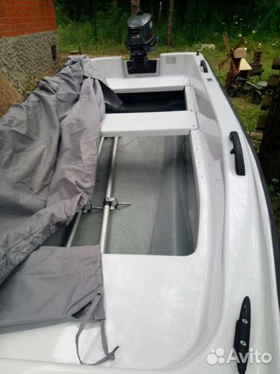 Кайман 300 с прицепом и мотором yamaha 5