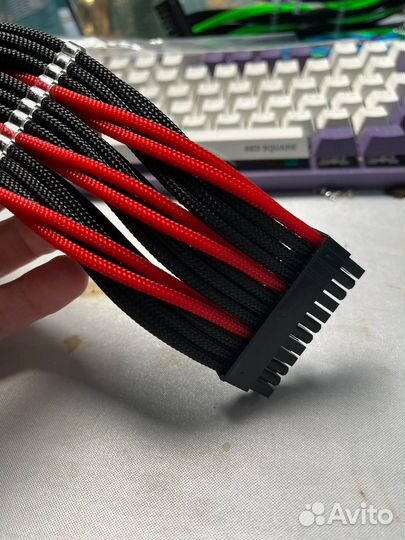 Кастомные кабели блока питания и мат платы