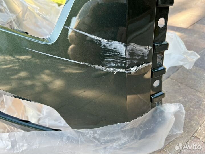 Передний бампер на Skoda Kodiaq 2021 года выпуска