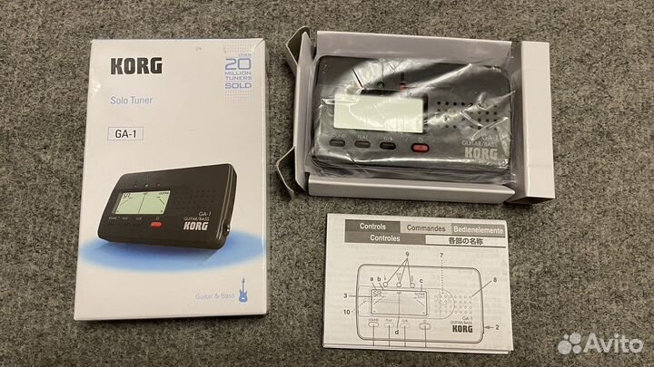 Тюнер для гитары Korg GA-1