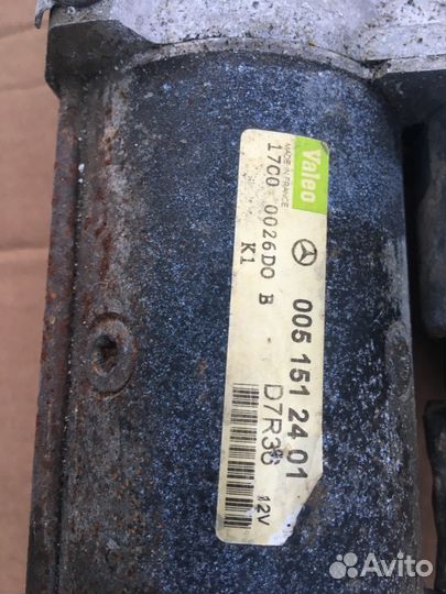 Стартер для Mercedes m137 w220 w215 A0051512401