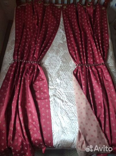 Шторы с подхватами