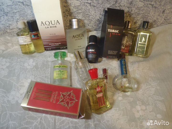 Флаконы и одеколоны. Винтаж