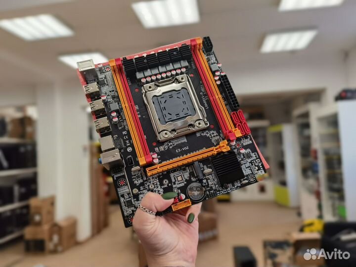 Материнская плата X79 E5-VG2 (2011) DDR3 новая