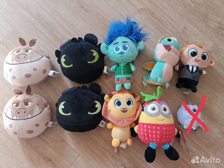 Мягкие игрушки из магнита