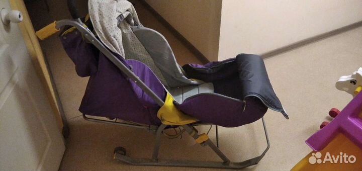 Детские санки коляска бу