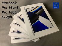 Macbook Pro 16 m3 Pro 36 1 Новый