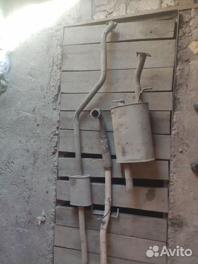 Выхлопная трасса mitsubishi lancer 9 1.6