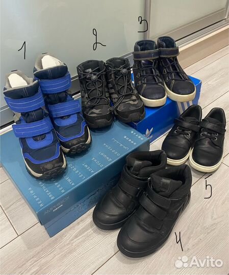 Обувь для мальчика Ecco Minimen Geox Adidas35 36