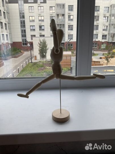 Деревянные человечк 30 см