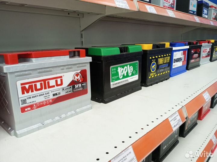 Аккумулятор 60ah 500A