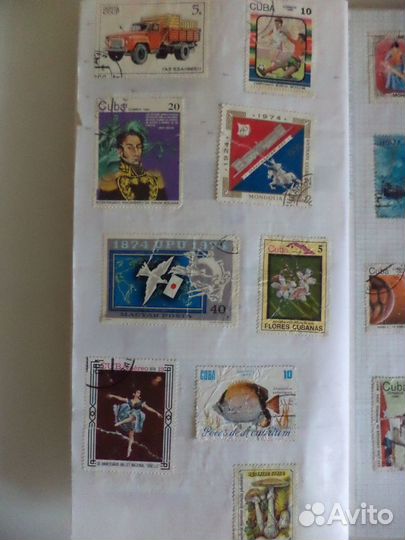 Иностранные почтовые марки