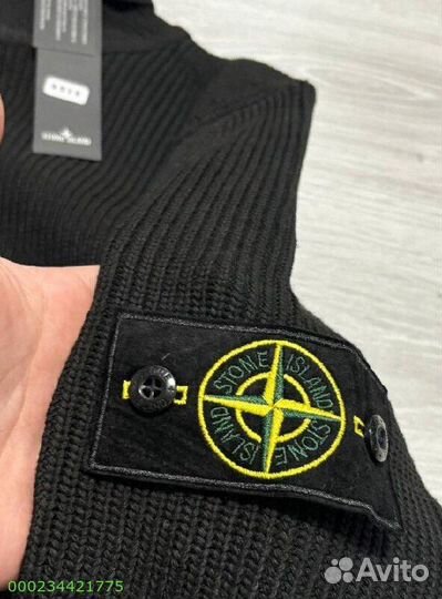 Stone island свитер с горлом длинным