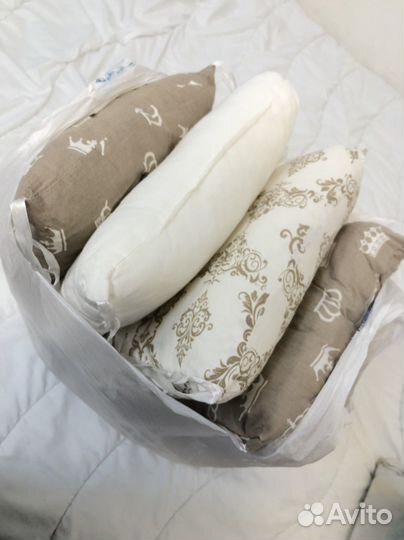 Бортики-подушки для кроватки