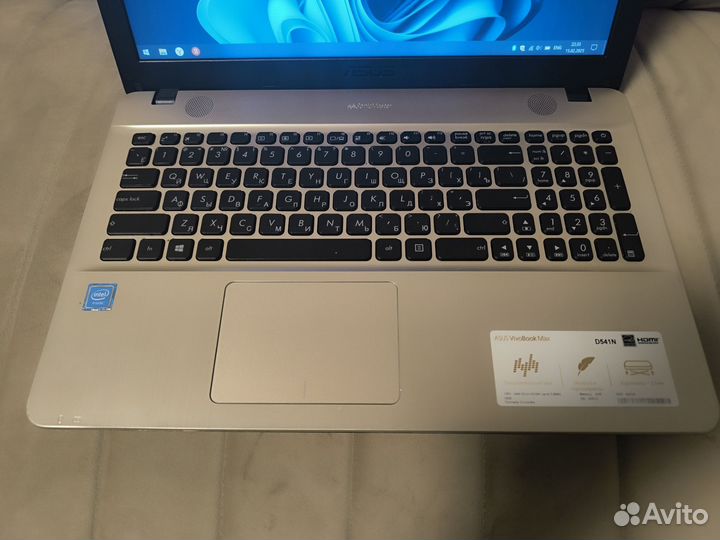 Ноутбук Asus D541N в отличном состоянии