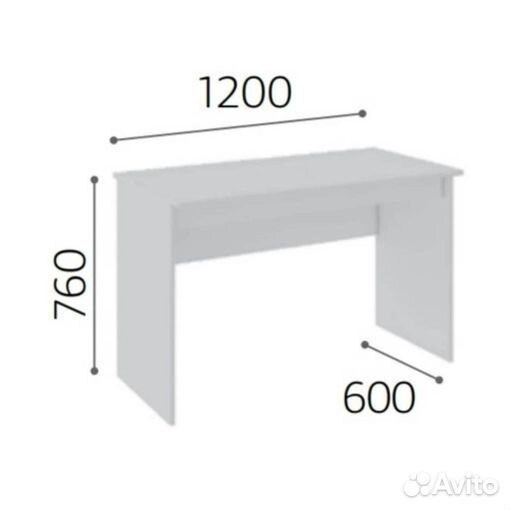 Письменный стол сп-2 (цвета)