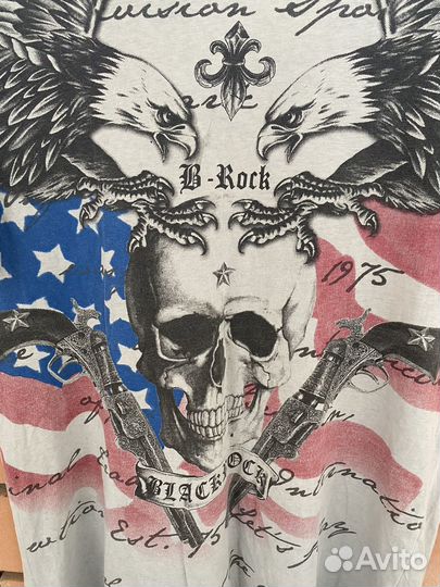 Футболка affliction american flag xzavier type